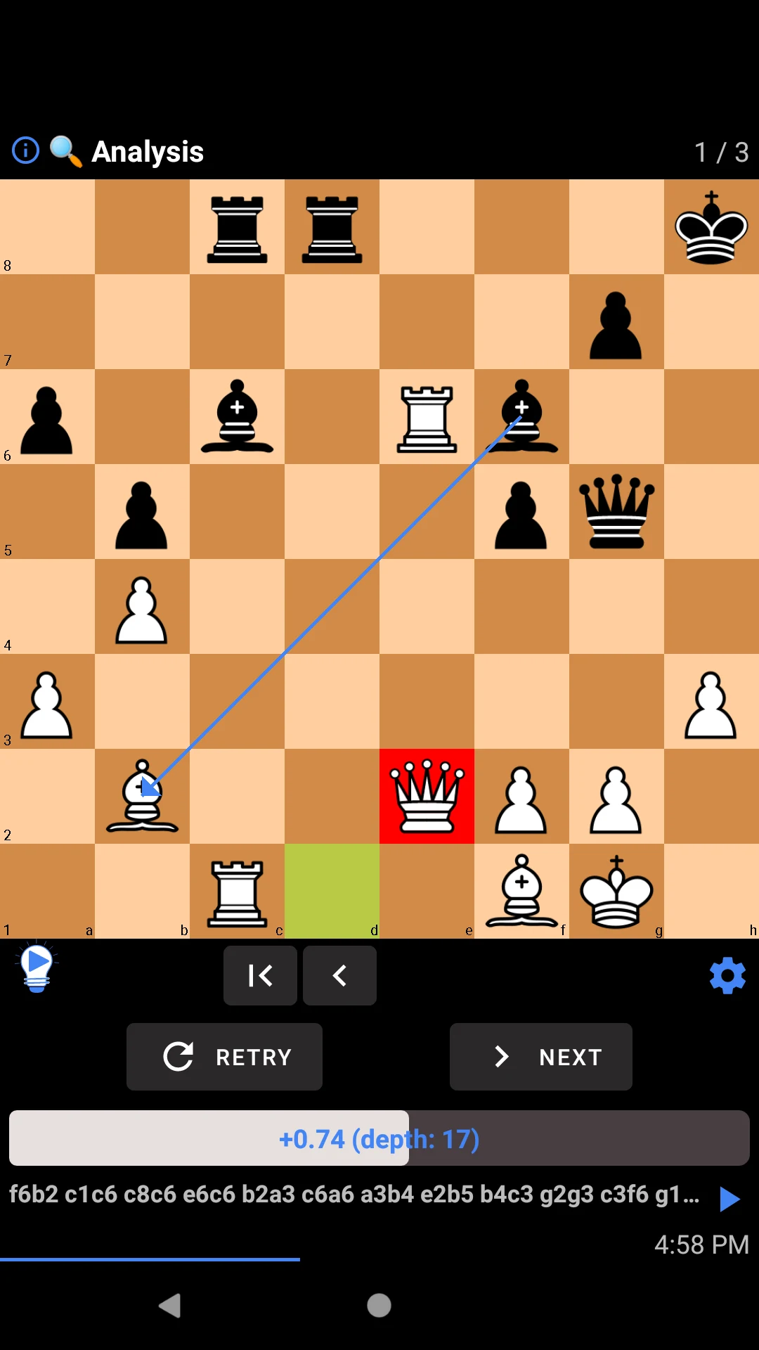 Chess Alarm - Chess Puzzles screenshot