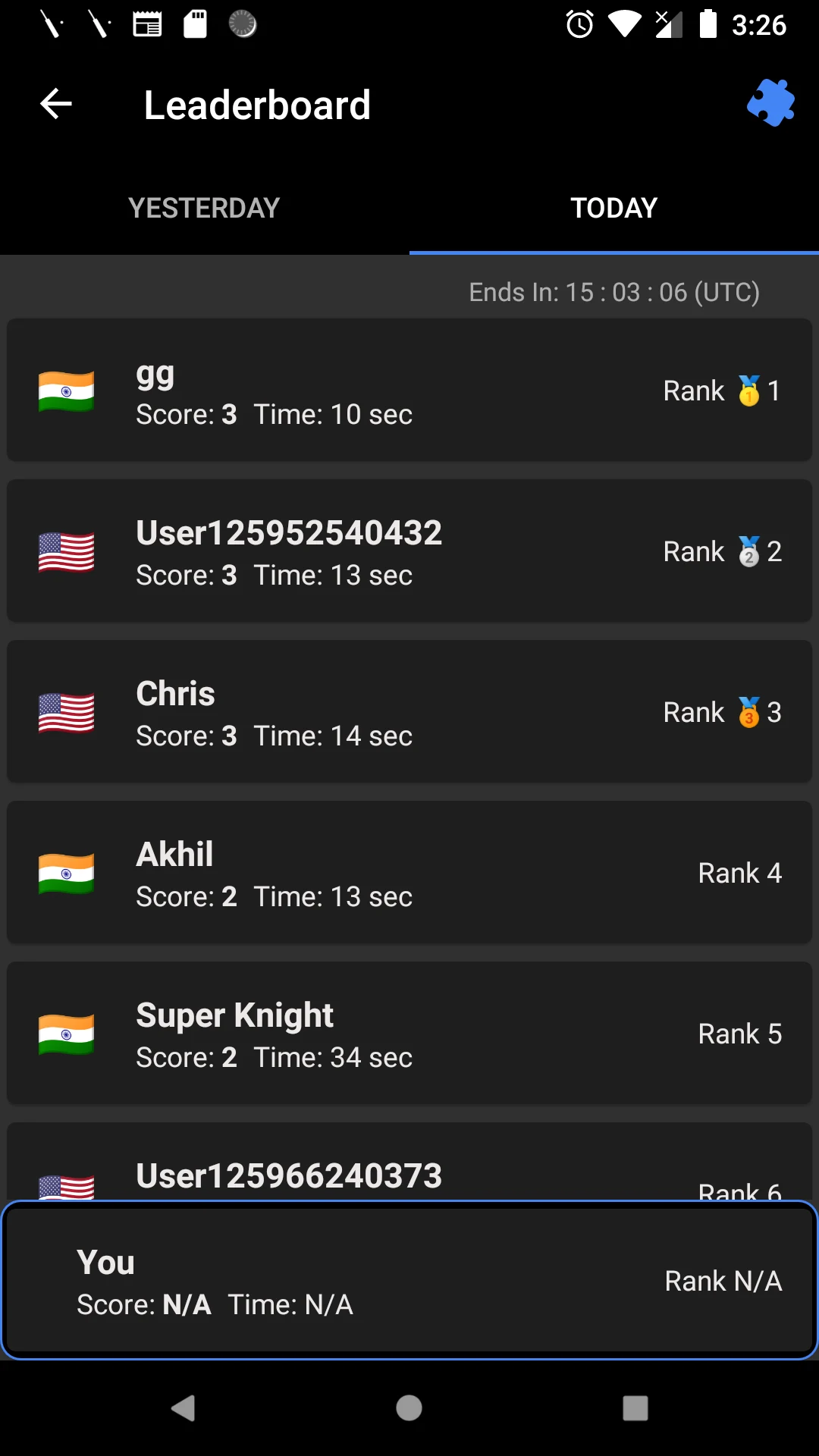 Chess Alarm - Chess Puzzles screenshot